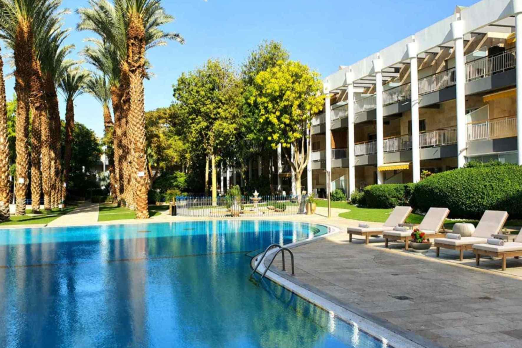 סטודיו יוקרתי 2 · מתחם רויאל פארק עם בריכה · דקות מהים — תמונה 11